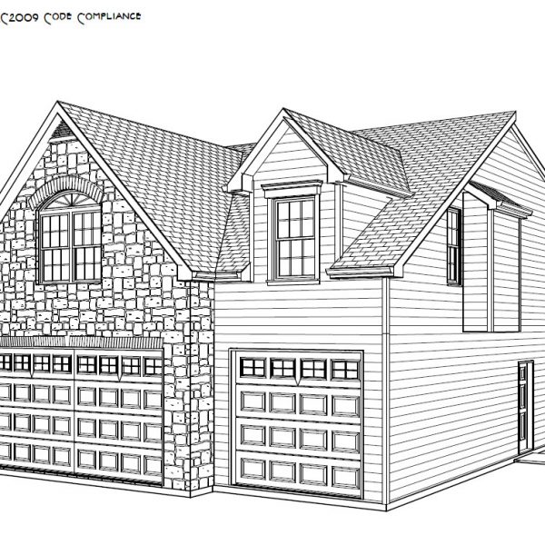 1100SF Garage with Apartment Above | Meyer Home Sales LLC Custom Homes and Additions