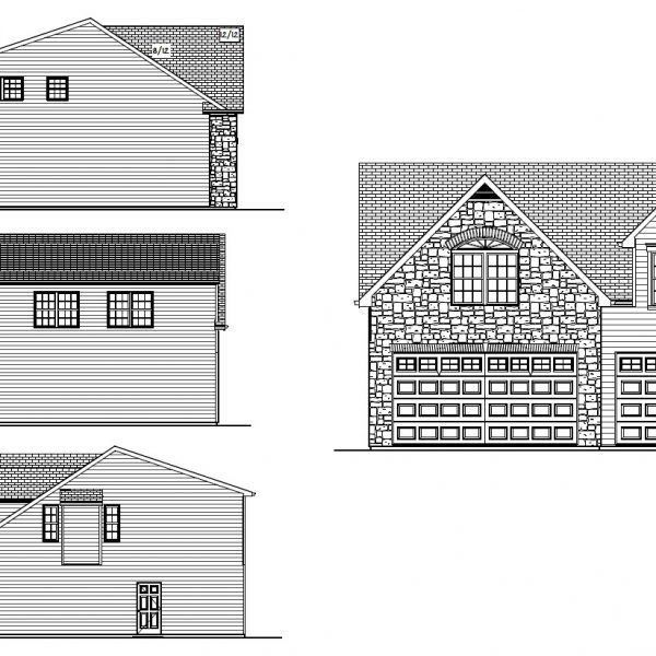 1100SF Garage with Apartment Above | Meyer Home Sales LLC Custom Homes and Additions