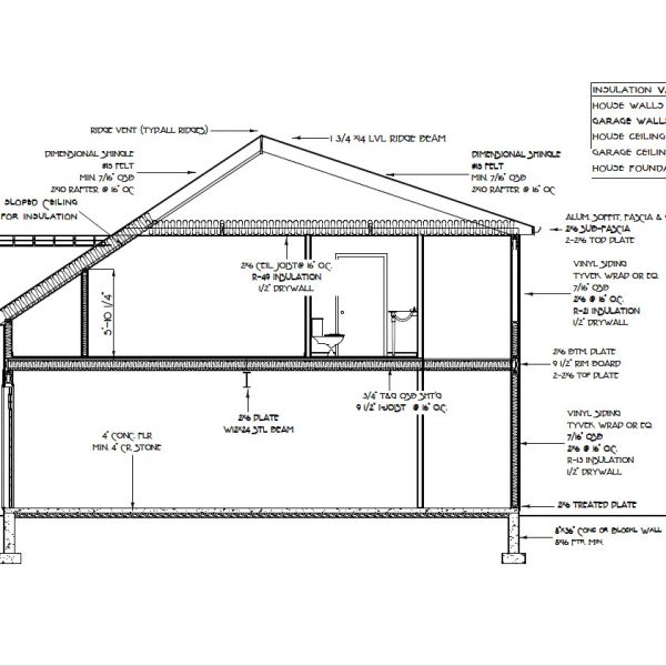1100SF Garage with Apartment Above | Meyer Home Sales LLC Custom Homes and Additions