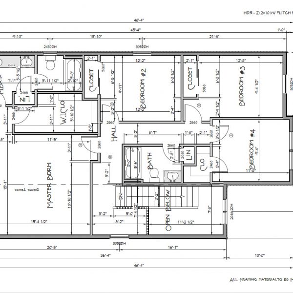 2000SF 2 Story for Narrow Lot - N. Meyer Construction, LLC