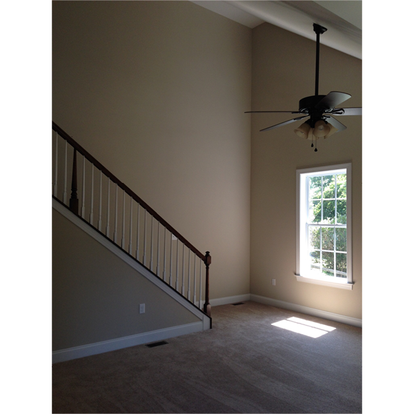 Living Area and Stairs | Meyer Home Sales