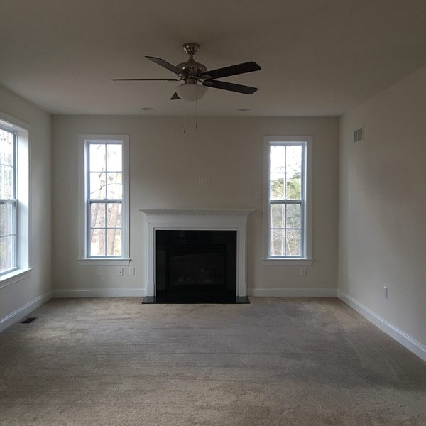 Living Room with Fireplace | Meyer Home Sales