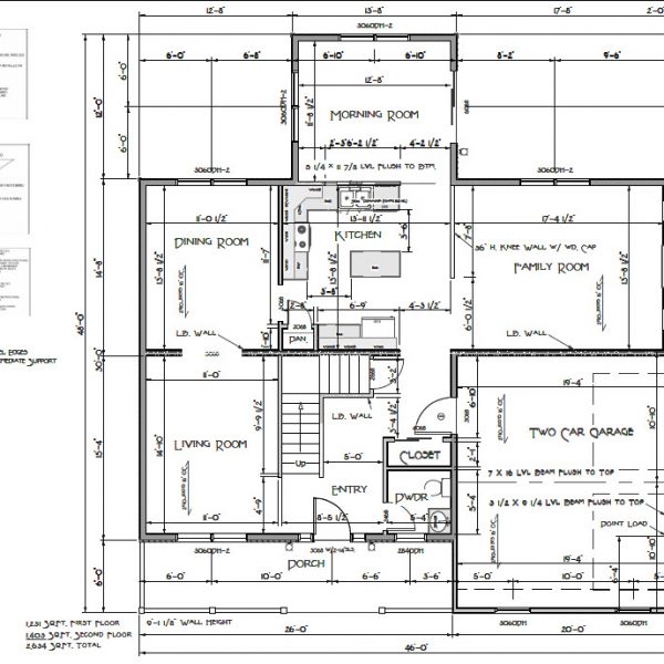 2634SF 2 Story | Meyer Home Sales LLC Custom Homes and Additions