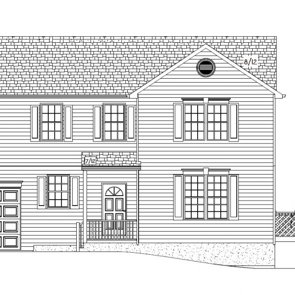 2700SF 2 Story for Shallow Lot | Meyer Home Sales LLC Custom Homes and Additions