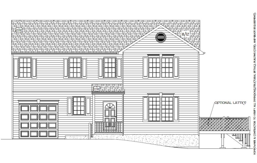 2700SF 2 Story for Shallow Lot | Meyer Home Sales LLC Custom Homes and Additions