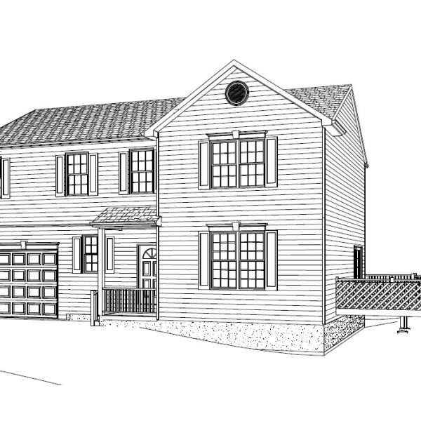 2700SF 2 Story for Shallow Lot | Meyer Home Sales LLC Custom Homes and Additions