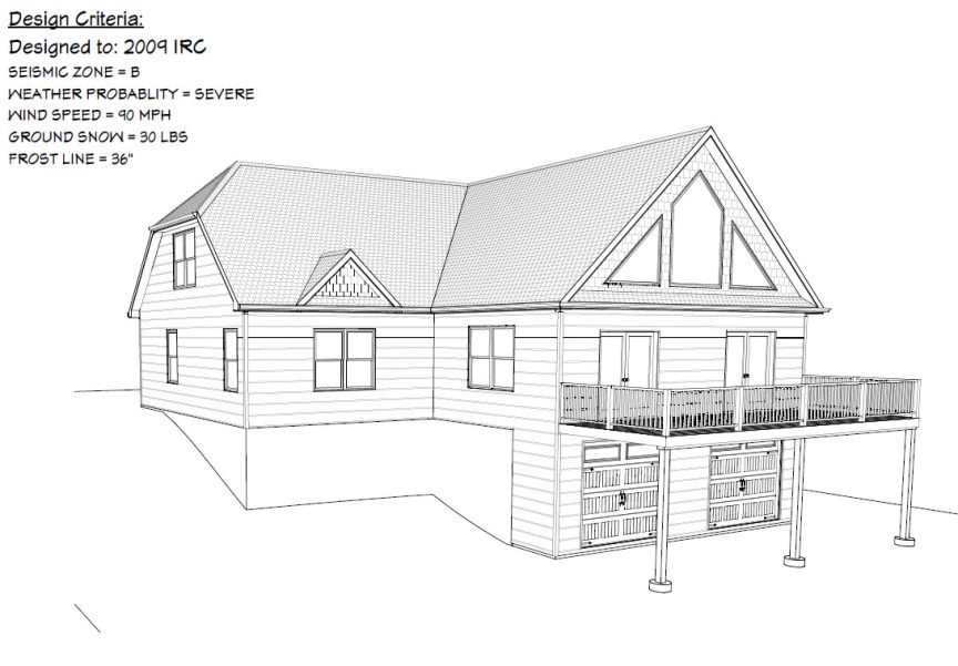 2732SF 1.5 Story with Lower Level Garage | Meyer Home Sales LLC Custom Homes and Additions