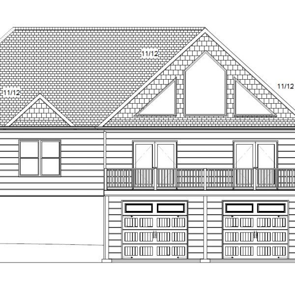 2732SF 1.5 Story with Lower Level Garage | Meyer Home Sales LLC Custom Homes and Additions