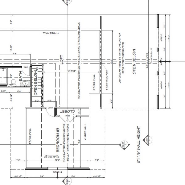 2732SF 1.5 Story with Lower Level Garage | Meyer Home Sales LLC Custom Homes and Additions