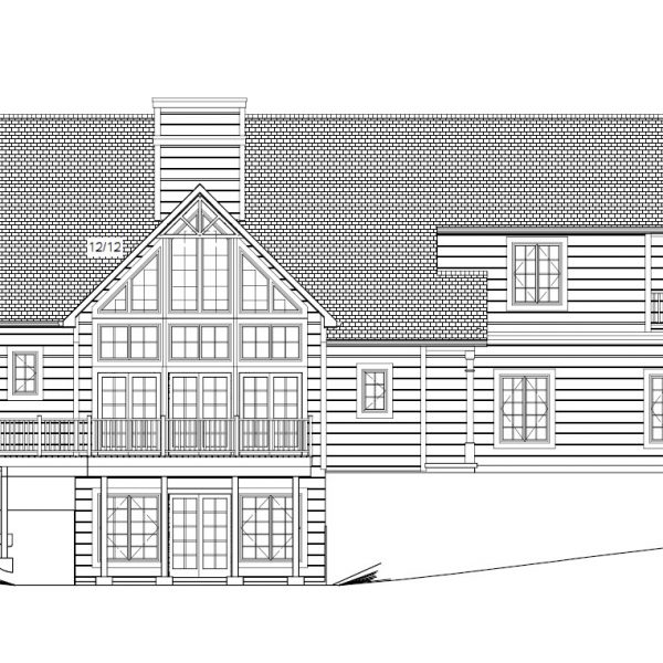 2798SF 2 Story Lodge Style | Meyer Home Sales LLC Custom Homes and Additions