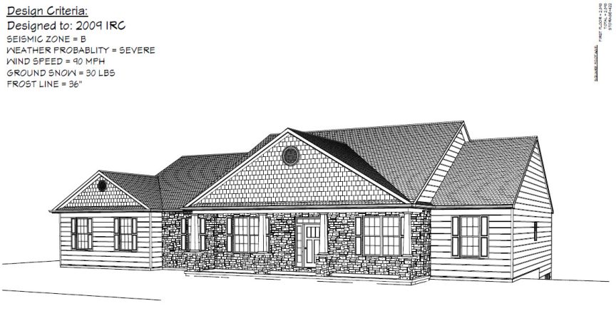 2900SF 1 Story Craftsman | Meyer Home Sales LLC Custom Homes and Additions