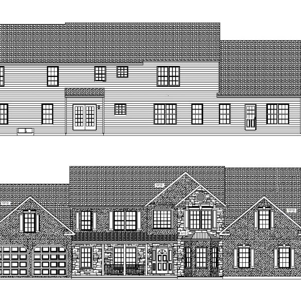 3500SF 2 Story with 1100 In Law with Garage | Meyer Home Sales LLC Custom Homes and Additions