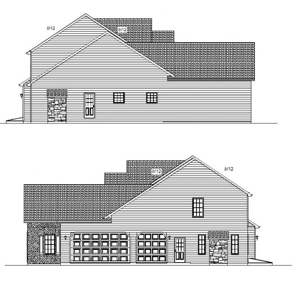 3500SF 2 Story with 1100 In Law with Garage | Meyer Home Sales LLC Custom Homes and Additions