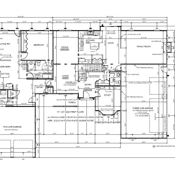 3500SF 2 Story with 1100 In Law with Garage | Meyer Home Sales LLC Custom Homes and Additions