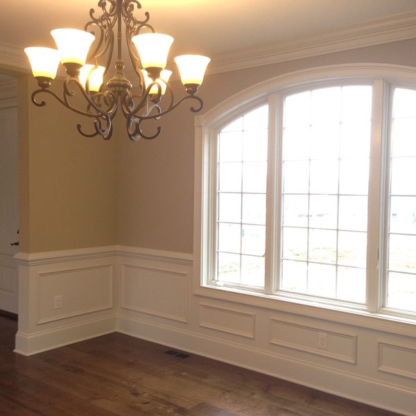 Living Room Wainscoting | Meyer Home Sales