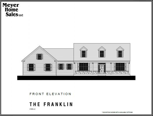 The Franklin 2180SF | Meyer Home Sales LLC Custom Homes and Additions