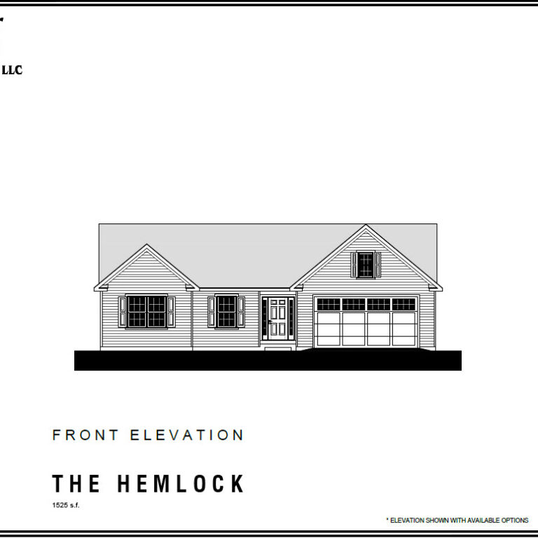 The Hemlock 1525SF | Meyer Home Sales LLC Custom Homes and Additions