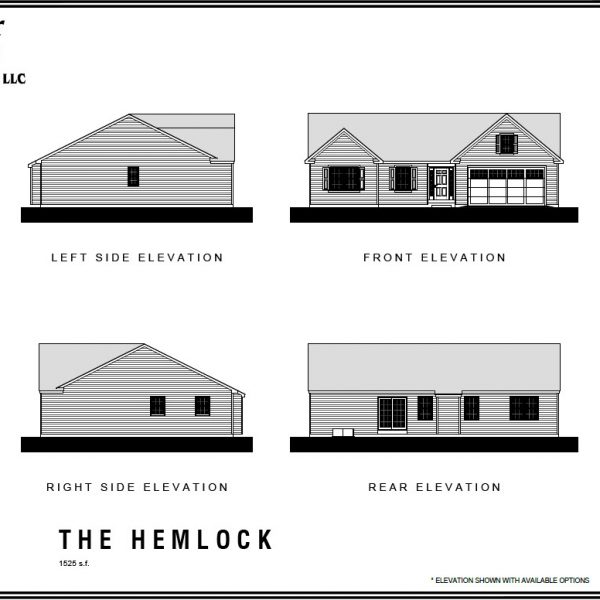 The Hemlock 1525SF | Meyer Home Sales LLC Custom Homes and Additions