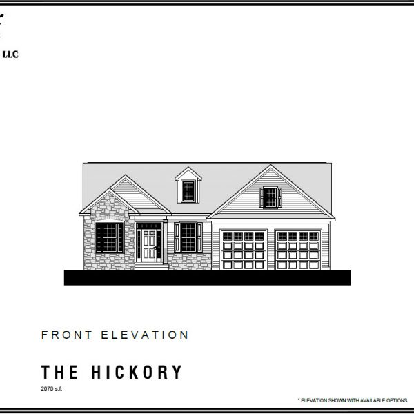 The Hickory 2070SF | Meyer Home Sales LLC Custom Homes and Additions