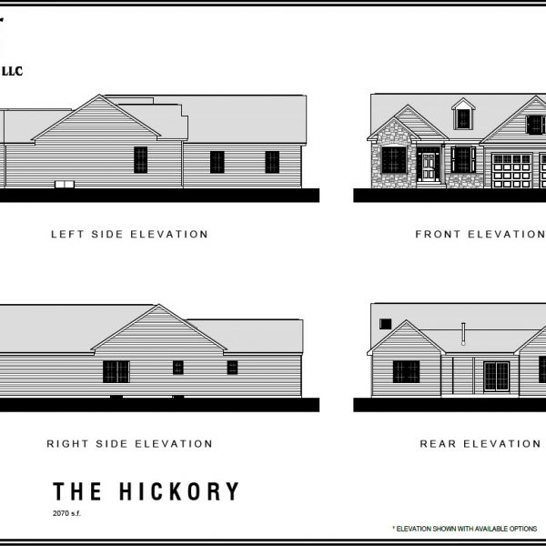 The Hickory 2070SF | Meyer Home Sales LLC Custom Homes and Additions