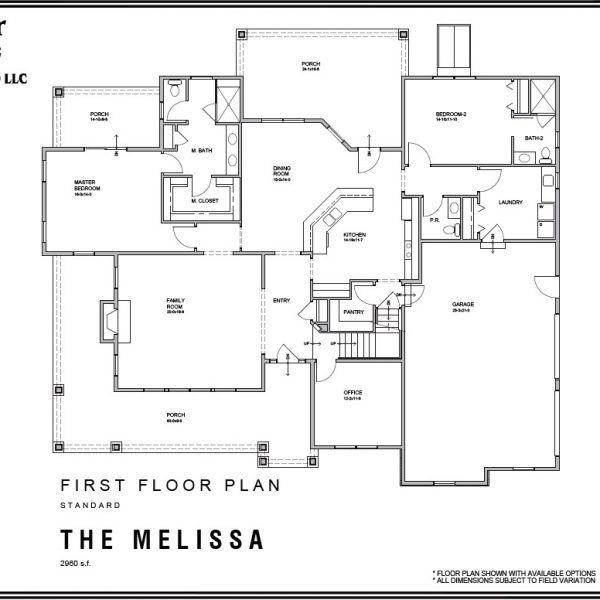 The Melissa 2960SF | Meyer Home Sales LLC Custom Homes and Additions