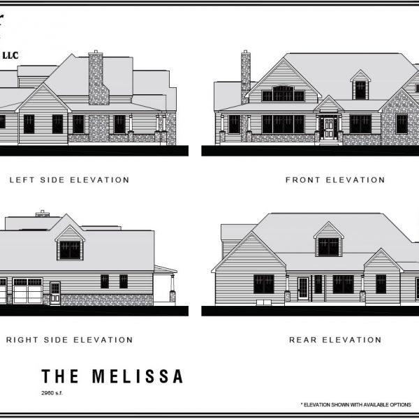 The Melissa 2960SF | Meyer Home Sales LLC Custom Homes and Additions