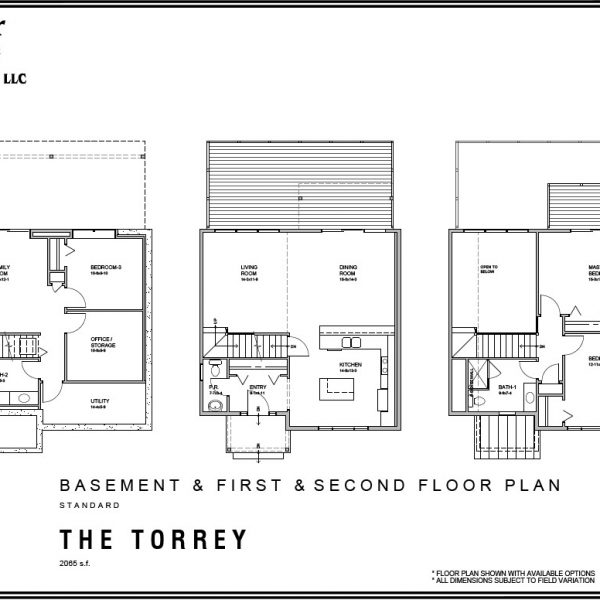The Torrey 2065SF | Meyer Home Sales LLC Custom Homes and Additions
